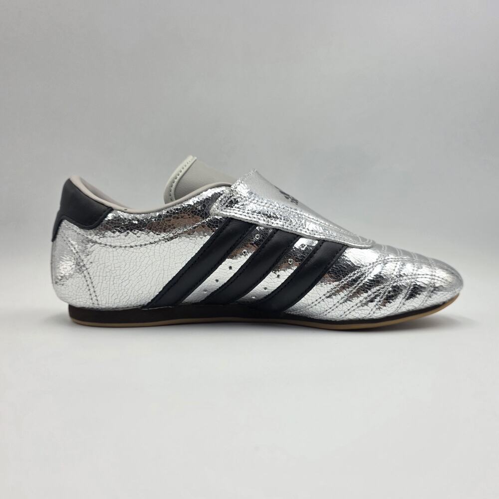 adidas Originals Women's Size 8.5 Taekwondo Shoes JH9664 Silver Metallic New - Picture 6 of 10